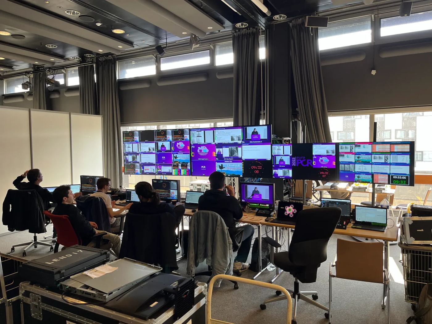 Régie vidéo en coulisses